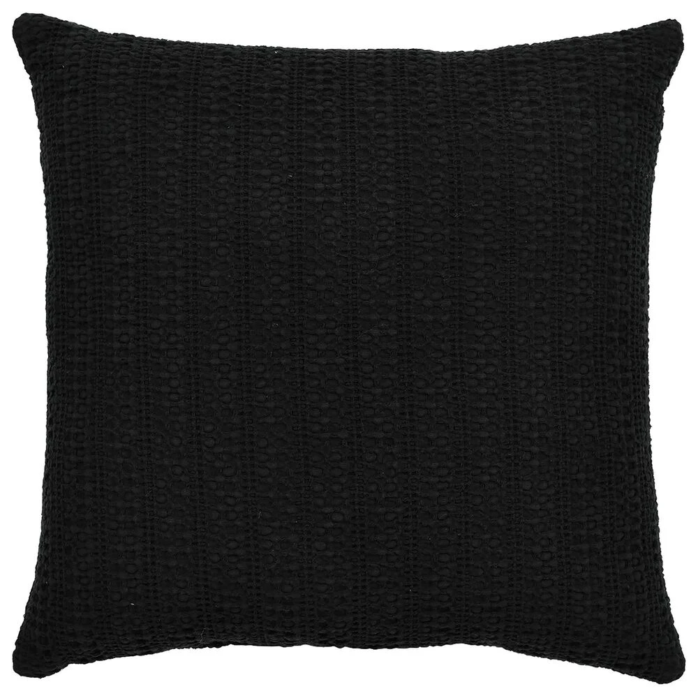 Triangle Home Fashions Haniya Geo 20" X 20" Throw Pillow In Black 3 Triangle Home Fashions Haniya Geo 20" X 20" Throw Pillow In Black