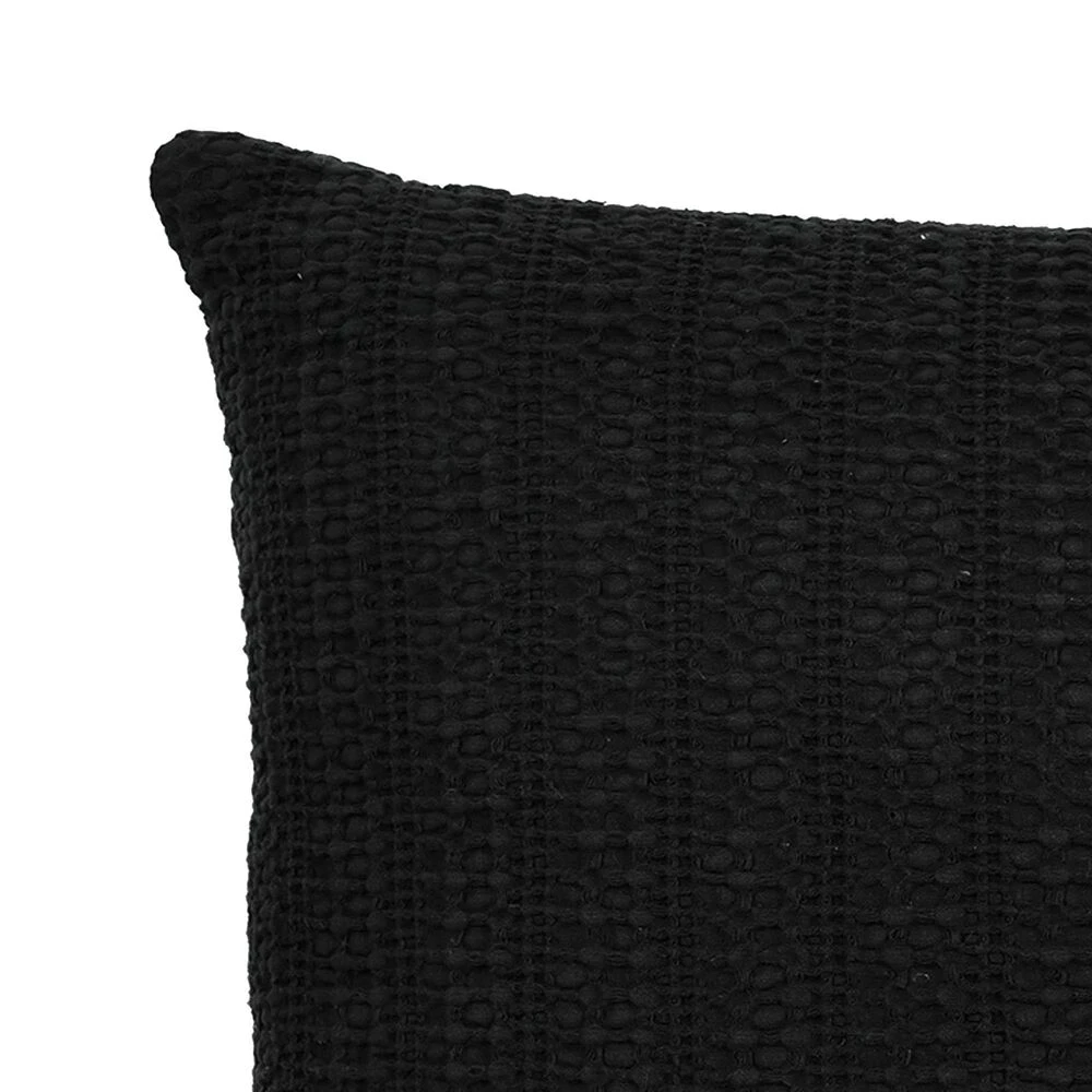 Triangle Home Fashions Haniya Geo 20" X 20" Throw Pillow In Black 4 Triangle Home Fashions Haniya Geo 20" X 20" Throw Pillow In Black - Image 2