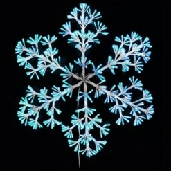 Holidynamics 36" RGB Sparkler Snowflake With 660 LED Lights In White