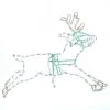 Holidynamics 54" LED Reindeer Leaping In White -Home Decoration Series 63505937 1