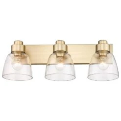 Golden Lighting Remy 3-Light Bath Vanity In Brushed Champagne Bronze -Home Decoration Series 63642698 2