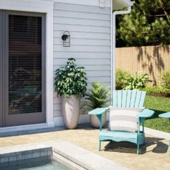 Kenroy Halo Patio Lantern In Matte Black -Home Decoration Series 63688303 4