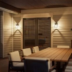 Kenroy Halo Patio Lantern In Matte Black -Home Decoration Series 63688303 5