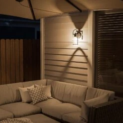 Kenroy Halo Patio Lantern In Matte Black -Home Decoration Series 63688303 6