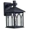 Kenroy Canterbury 1-Light Outdoor Lantern In Black -Home Decoration Series 63688311 1