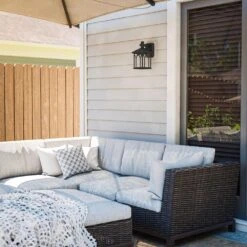 Kenroy Canterbury 1-Light Outdoor Lantern In Black -Home Decoration Series 63688311 5