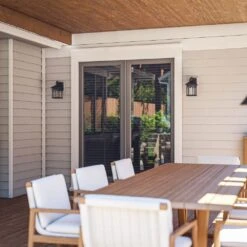 Kenroy Canterbury 1-Light Outdoor Lantern In Black -Home Decoration Series 63688311 6