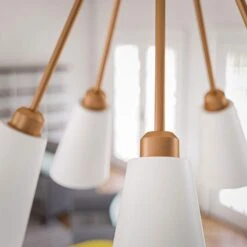 Kenroy Alvar 5-Light Chandelier In Gold -Home Decoration Series 63688642 5