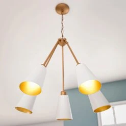 Kenroy Alvar 5-Light Chandelier In Gold -Home Decoration Series 63688642 6