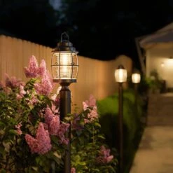 Kenroy Beacon 1-Light Post Lantern In Copper -Home Decoration Series 63688873 4