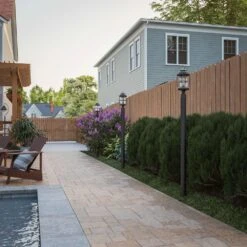 Kenroy Beacon 1-Light Post Lantern In Copper -Home Decoration Series 63688873 6