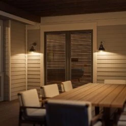 Kenroy Sully Patio Wall Lantern In Galvanized -Home Decoration Series 63690523 8