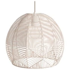 Kenroy Noel 1-Light Pendant In Natural Tan