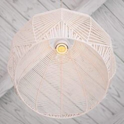 Kenroy Noel 1-Light Pendant In Natural Tan -Home Decoration Series 63690556 5