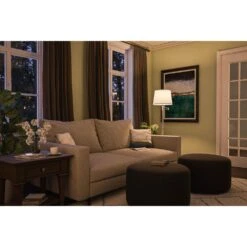 Kenroy Riverside Swing Arm Floor Lamp In Brushed Steel -Home Decoration Series 63691109 7