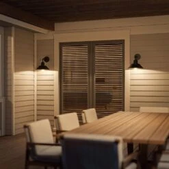 Kenroy Sully Large Patio Wall Lantern With Straight Arm In Black 17 Kenroy Sully Large Patio Wall Lantern With Straight Arm In Black -Home Decoration Series 63691752 8