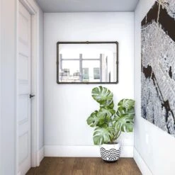 Kenroy Steam Fitter Wall Mirror In Silver -Home Decoration Series 63692198 8