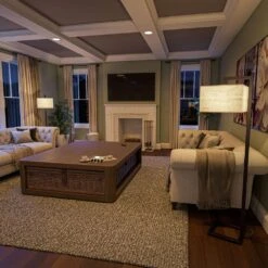 Kenroy 4 Square Floor Lamp In Oil Rubbed Bronze -Home Decoration Series 63693089 7