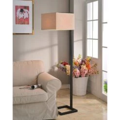 Kenroy 4 Square Floor Lamp In Oil Rubbed Bronze -Home Decoration Series 63693089 8