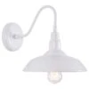 Kenroy Dale 1-Light Lantern In Matte White -Home Decoration Series 63693287 1