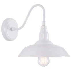 Kenroy Dale 1-Light Lantern In Matte White