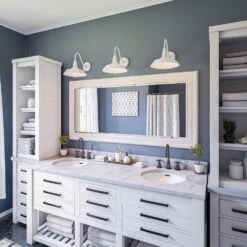 Kenroy Dale 1-Light Lantern In Matte White -Home Decoration Series 63693287 8