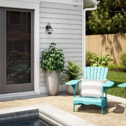 Kenroy Hatteras 1-Light Small Outdoor Wall Lantern In Black -Home Decoration Series 63693568 4