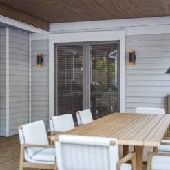 Kenroy Quinn 2-Light LED Lantern In Matte Black -Home Decoration Series 63693667 6