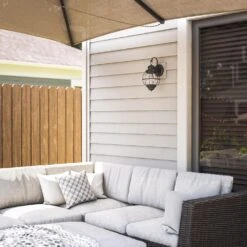 Kenroy Hatteras 1-Light Medium Outdoor Wall Lantern In Black 11 Kenroy Hatteras 1-Light Medium Outdoor Wall Lantern In Black -Home Decoration Series 63693675 3