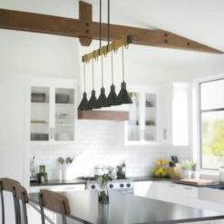 Kenroy Abilene 5-Light Island Light In Black -Home Decoration Series 63694061 6