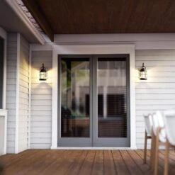 Kenroy Beacon 1-Light Outdoor Wall Lantern In Blackened Gilded Copper -Home Decoration Series 63694350 6