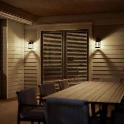 Kenroy Beacon 1-Light Outdoor Wall Lantern In Blackened Gilded Copper -Home Decoration Series 63694350 7