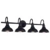 Kenroy Dale 4-Light Vanity In Sand Black -Home Decoration Series 63694921 1