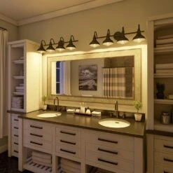 Kenroy Dale 4-Light Vanity In Sand Black -Home Decoration Series 63694921 6