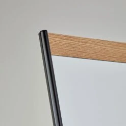 Adesso Albert Floor Mirror In Black And Natural -Home Decoration Series 63707962 3