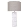 Grandview Gallery Taos Table Lamp In White With Brown -Home Decoration Series 63795595 1