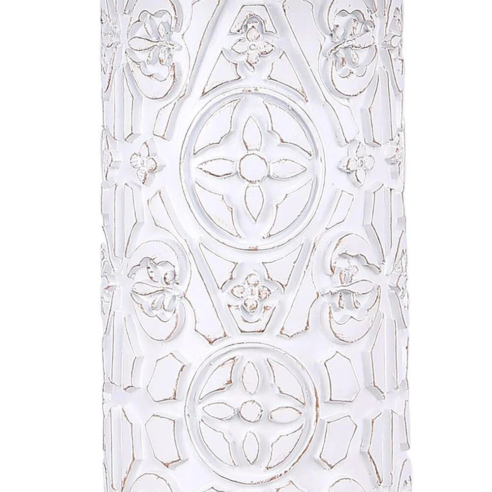 Grandview Gallery Taos Table Lamp In White With Brown 4 Grandview Gallery Taos Table Lamp In White With Brown - Image 2