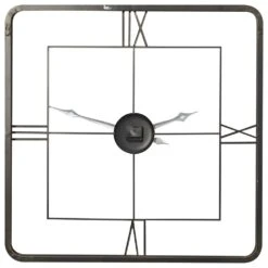 Maple And Jade 36" Abstract Wall Clock In Gold -Home Decoration Series 64001209 4
