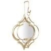 Maple And Jade 16" X 10" Candle Holder Wall Sconce In Gold -Home Decoration Series 64002751 1