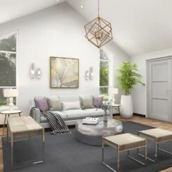 Maple And Jade 19" X 6" Candle Holder Wall Sconce In Silver (Set Of 2) -Home Decoration Series 64004328 15