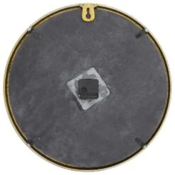 Maple And Jade 19" Wall Clock In Matte Black And Glossy Gold -Home Decoration Series 64004781 4