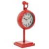 Maple And Jade Pendulum Table Clock In Red -Home Decoration Series 64007164 1