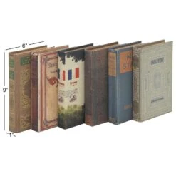 Maple And Jade Book Box In Multicolor (Set Of 6) -Home Decoration Series 64009301 20