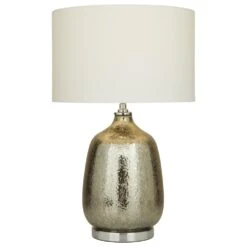 Maple And Jade Traditional Table Lamp In Silver