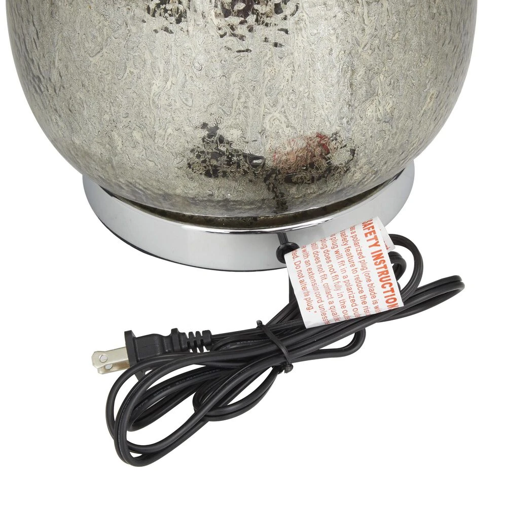 Maple And Jade Traditional Table Lamp In Silver 6 Maple And Jade Traditional Table Lamp In Silver - Image 4