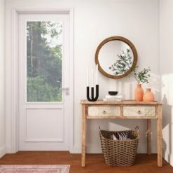 Maple And Jade Ceramic Vase In Peach And Beige (Set Of 2) -Home Decoration Series 64010796 12