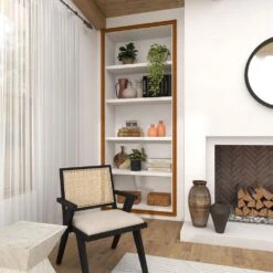 Maple And Jade Ceramic Vase In Peach And Beige (Set Of 2) -Home Decoration Series 64010796 14