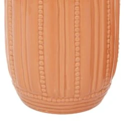 Maple And Jade Ceramic Vase In Peach And Beige (Set Of 2) -Home Decoration Series 64010796 4