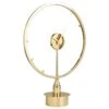 Maple And Jade 25" Abstract Clock In Gold -Home Decoration Series 64014111 1