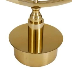 Maple And Jade 25" Abstract Clock In Gold -Home Decoration Series 64014111 3